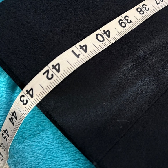 Rena Rowan black wool 2 piece pant suit-size 14 - Picture 13 of 14